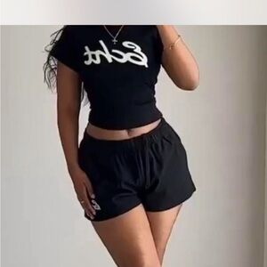 Black Women's Shorts